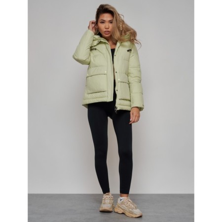Winter Winter jacket, size 48, light green color-20