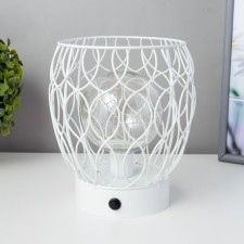 Nomber's nightlight LED from batteries 3haa white 17.5x17.5x19.5 cm Risalux