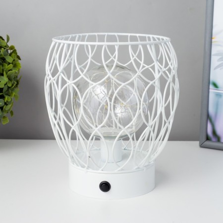 Nomber's nightlight LED from batteries 3haa white 17.5x17.5x19.5 cm Risalux