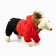 Clothing for dogs. Combineson winter "Warm Winter", Red-Cherry, Size L