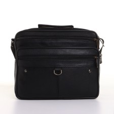 Male bag, black color