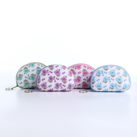 Monetnik's wallet with a zipper, color mix-1