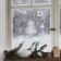 Window sticker "Forest beauty", reusable, 33 x 50 cm, new year
