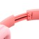 Headphones wireless "bunny", sound and light effects, folding, pink color