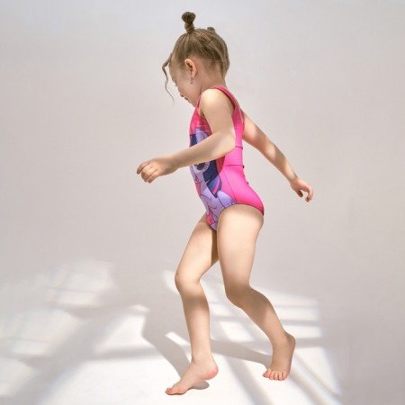 Children's swimsuit "Love", my little pony, height 98-104 (30), pink-4