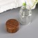 Decor for creativity Glass "Jars with a lid" 4x2.8x2.8 cm