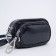 Bag Cross-Bodi with a zipper, blue color