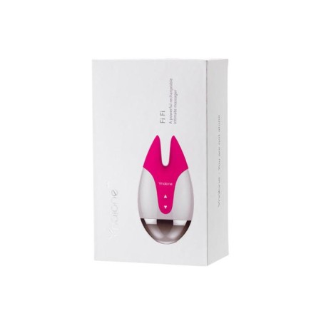 Vibration massager Nalone Fi Fi, pink color, 9.2 cm-7