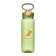 Water bottle, 800 ml, "movement - life", with a drinker, green