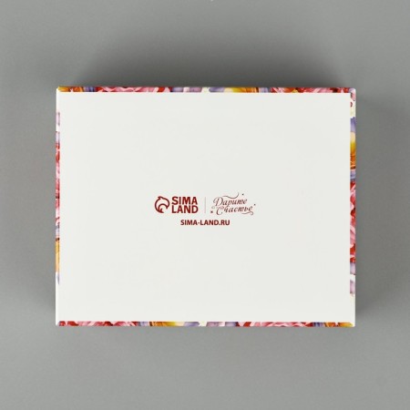 Folding box with a plastic lid "Flower dreams", 11.5 x 9 x 4 cm-3
