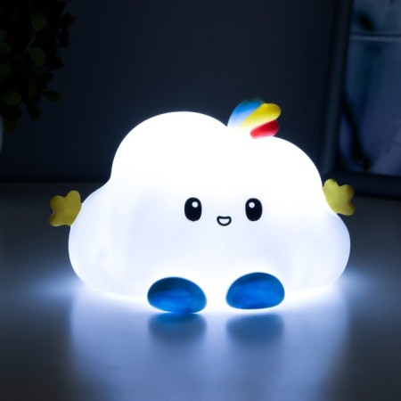 Night "Cloud" LED from AG13 batteries white 12x10x8 cm Risalux-2