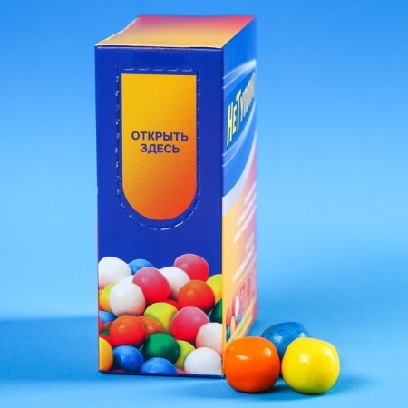Chewing gum "I do not dumb" in the box, 60 g.-4