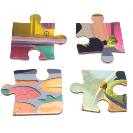 Puzzle "heroes. Kitchen ", 16 elements-2