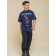T-shirt for boys, height 122 cm, dark blue color