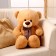 Soft toy "Bear", 40 cm, beige color