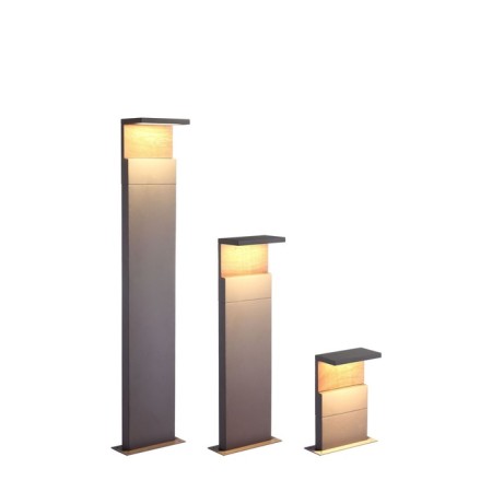 Street lamp Mantra Ruka, Led, 980lm, 3000k, 220x125x1000 mm, dark gray color-3
