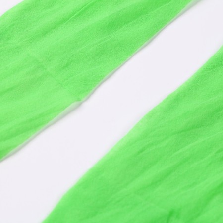 Kapron for dolls and flowers, set 4 pcs., Size 1 pc. - 45 × 6 cm, green color-3