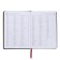 Diary of a low -end A5+, 136 sheets of Sidney Nebraska, hard cover, artificial leather, silver cut, black