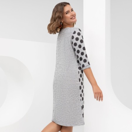 Women's dress Charutti "Changeable disposition", size 52, color gray-4