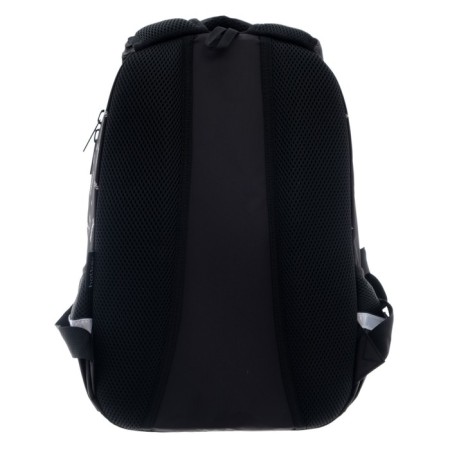 School backpack 40 x 26 x 19 cm, ergonomic back, Hatber sreet "Moore-huma", pink/black NRK_77090-6