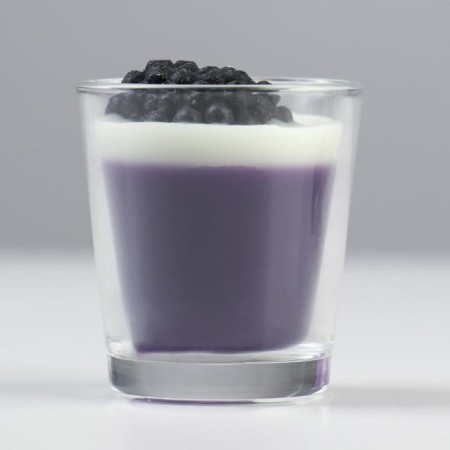Aromatic candle in a glass "Blackshell Shcherbet", 60 g-1