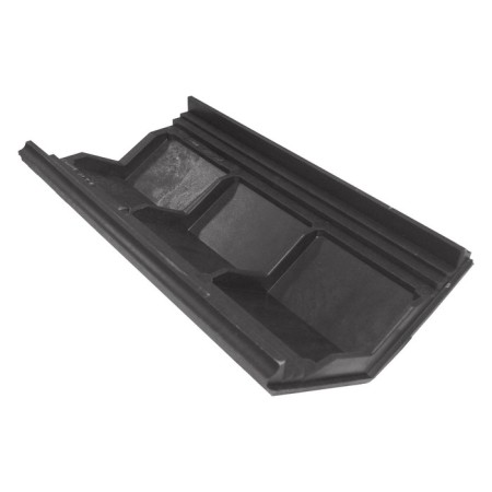PPK parapet for a fence span, 50 × 28.5 × 2.5 cm, black, “flexible tile”-4
