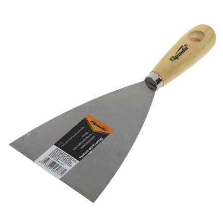 Magar spatula Sparta, 100 mm, stainless steel, handle tree