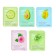 A set of moisturizing, fabric facial masks "Botanika No. 3", 10 pcs