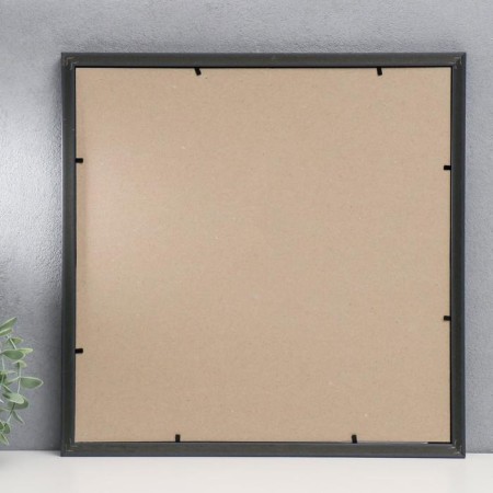 Photo frame plastic 35x35 cm, green with gold (plastic screen)-2