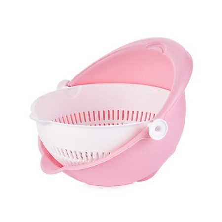 A colander with a bowl of Hobbylife, size 21x21x10.5 cm, color mix-5