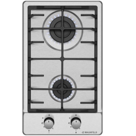 Hon surface Maunfeld EGHS.32.6CS/G, gas, 2 burners, silver