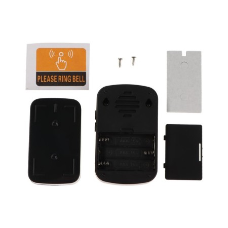 LZDV-10 call, wireless, 2xaa (not in the kit), LR23A, black-3