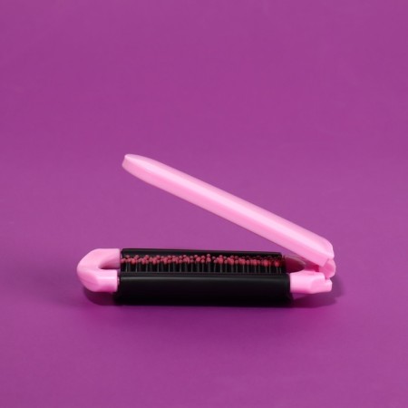 The comb is massage, folding, with a mirror, 4 × 10/20 cm, color mix-10