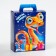 New Year. Gift box New Year's present "disco" with animation 15.5 x 7 x 19 cm.