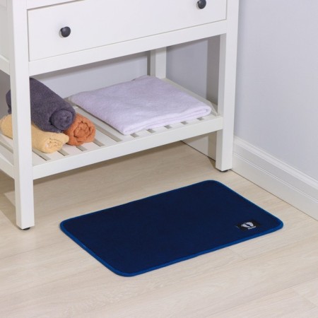House rug of the share "Temptation", 40 × 60 cm, blue color-1