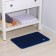House rug of the share "Temptation", 40 × 60 cm, blue color