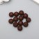 Busina silicone "round" coffee d = 1.2 cm
