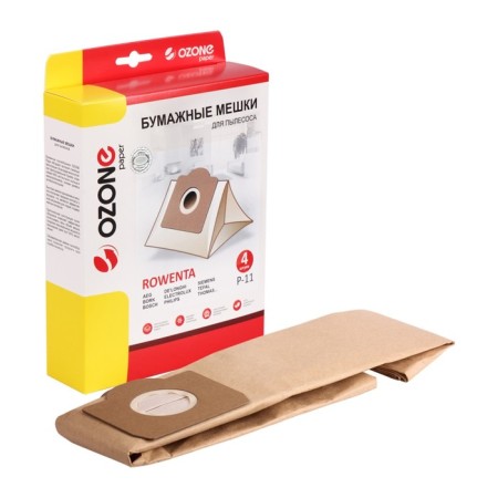 P-11 ozone-paper bags for a vacuum cleaner, 4 pcs