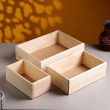 A set of Kashpo wooden gift elegant 
