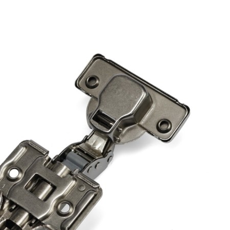 The loop is half -laying with an eccentric Softly CLAP, the color is black nickel, 2 pcs.-10