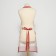 Apron "Ethel" Golden Christmas 60x70cm, 100% cotton, sarzha 190 g/m2