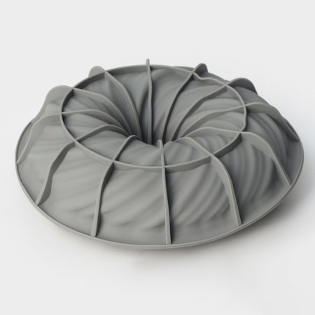 Form for mousse desserts and baking "Whirlwind", 20 × 7 cm, color mix-2