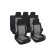 Covers of the seat polyester 9 subject. SkyWay Forsage Black, Gray