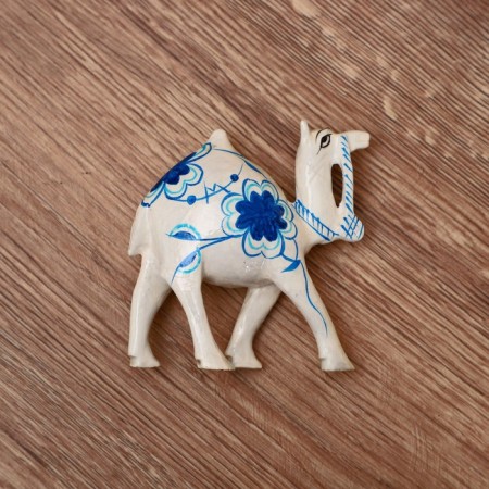 Souvenir "Camel - Flower painting" Tree 10 cm-3