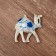 Souvenir "Camel - Flower painting" Tree 10 cm