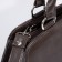 El Masta bag on lightning, external pocket, long belt, dark brown color