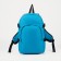 Youth backpack 2 in 1 of textiles with lightning, external pocket, blue color