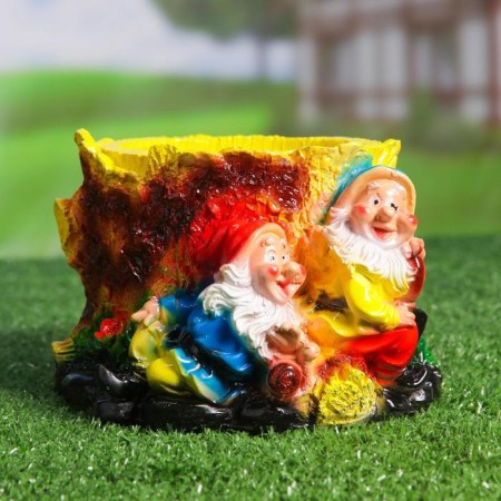 Figure Kashpo "Two Dwarves" Small 18*15*12cm