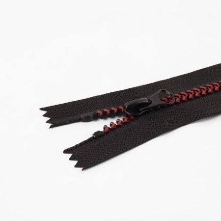 Lightning "Tractor", No. 5, non -proceeding, castle machine, 18 cm, black/burgundy color-1