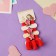 Hair gum "Tenderness" (set 6 pcs) star, pink